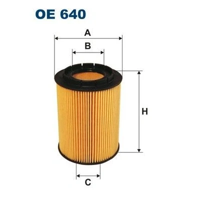 Billede af Oliefilter FILTRON OE 640