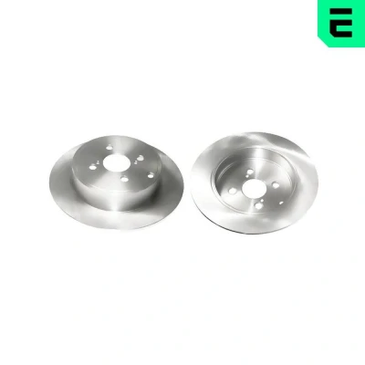 Billede af OPTIMAL BS 8008C Bremseskiver bagaksel 279 9 4/7 fuldstændigt coatet TOYOTA: Corolla IX Hatchback, Verso, Station Wagon