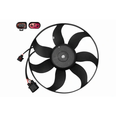 Billede af VEMO Original Quality V15 01 1882 Køleventilator 360 12 VOLKSWAGEN: Golf 5, Touran I, Jetta 4, AUDI: A3 Sportback, Hatchback, Cabriolet