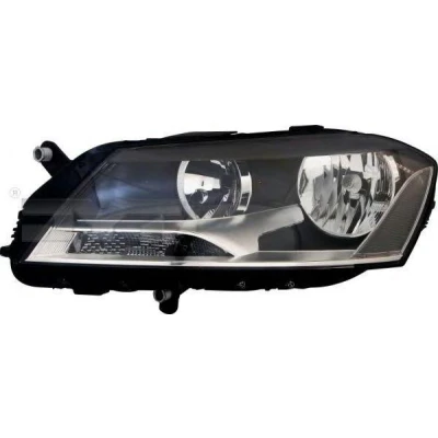 Billede af TYC 20 12516 05 2 Forlygter venstre H7/H7 til højrekørsel med elektronisk motor VOLKSWAGEN: Passat B7 Sedan, Variant