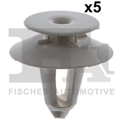 Billede af FA1 11 40002.5 Clips, side /beskyttelseslister hvid