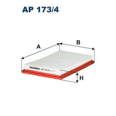 Billede af FILTRON AP 173/4 Luftfilter 33 168 283 Filterindsats SUZUKI: Vitara IV SUV, SX4 II S Cross