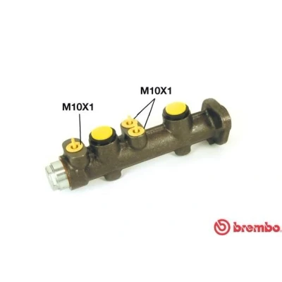 Billede af BREMBO M 23 109 Bremsehovedcylinder 19,05 Støbejern 10 x 1 (3) FIAT: Panda I Hatchback, Uno Hatchback