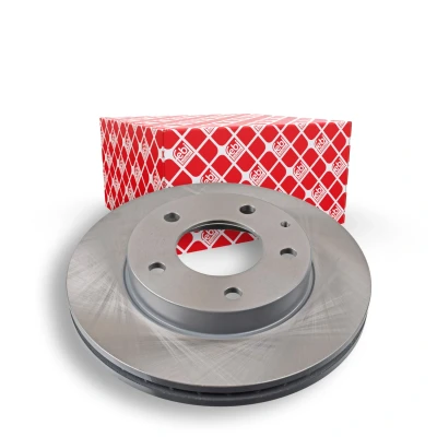 Billede af FEBI BILSTEIN 10726 Bremseskiver foraksel 258 24 5 114,3 indvendigt ventileret coatet MAZDA: 626 IV Hatchback, Premacy Van, 323 F 6