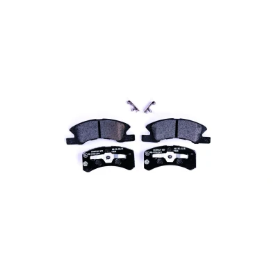 Billede af HELLA 8DB 355 012 051 Bremseklodser med akustisk advarsel for slid tilbehør MITSUBISHI: Mirage / Space Star Hatchback, DAIHATSU: Cuore 6, 6