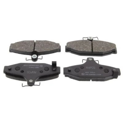 Billede af MAPCO 6837 Bremseklodser bagaksel med akustisk advarsel for slid SSANGYONG: Rexton / 2