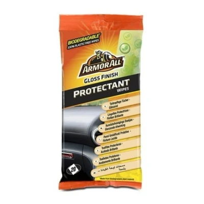 Billede af Renseservietter i plastik Armor All AABIO36020ML Blank overflade 20 ud