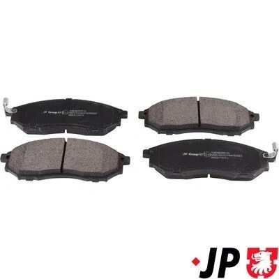 Billede af JP GROUP 4363600810 Bremseklodser foraksel med akustisk advarsel for slid NISSAN: Qashqai / Qashqai+2 I, NP300 Navara Pick up, X Trail