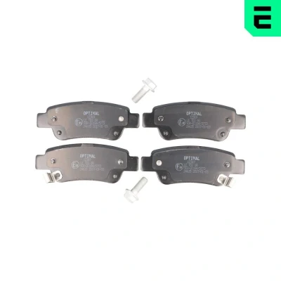 Billede af OPTIMAL BP 12369 Bremseklodser bagaksel med akustisk advarsel for slid HONDA: CR V 4, 2, 3