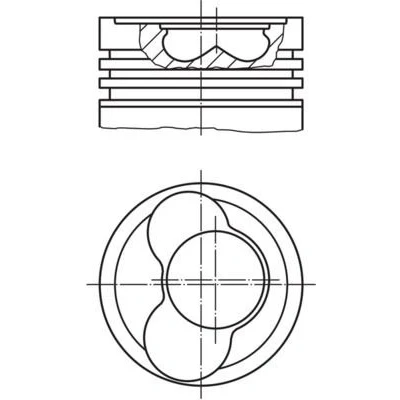 Billede af Stempel MAHLE ORIGINAL 030 66 00