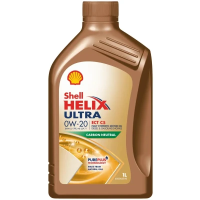 Billede af Motorolie SHELL HELIX ULTRA ECT C5 0W20 1L
