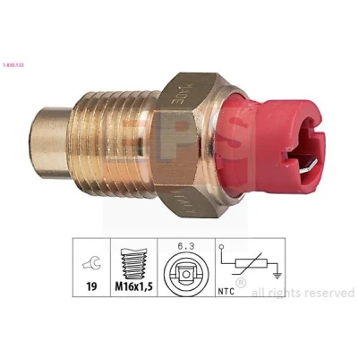 Billede af EPS 1.830.132 Kølevæsketemperatur Sensor Made in Italy OE Equivalent