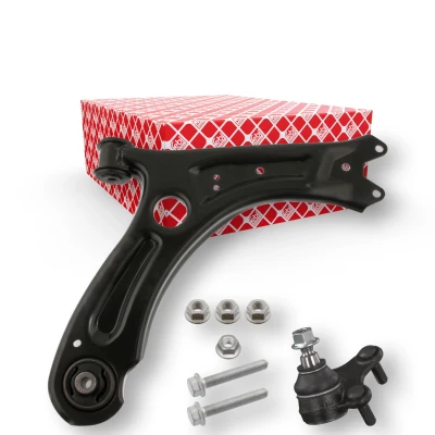 Billede af FEBI BILSTEIN 176416 Bærearm med add on materiale leje, bære /styreled højre foraksel krydsarm Stålplade 19 VOLKSWAGEN: Jetta 4