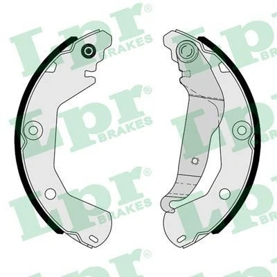Billede af LPR 01163 Bremsebakker 229,8 41 med håndbremsegreb CHEVROLET: Aveo Hatchback, / Kalos Hatchback