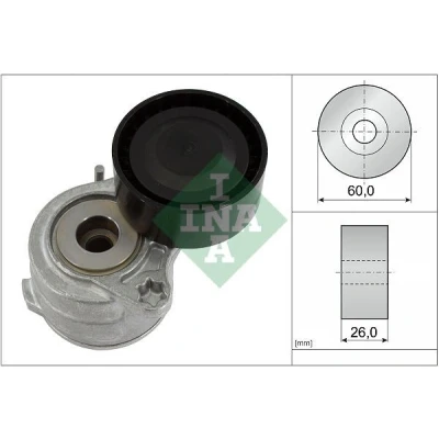 Billede af INA 534 0653 10 Remstrammer, kilerem PEUGEOT: 308 SW 2, 208 I Hatchback, CITROËN: C1 II