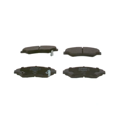 Billede af BOSCH 0 986 424 696 Bremseklodser Low Metallic med akustisk advarsel for slid anti knirke plade