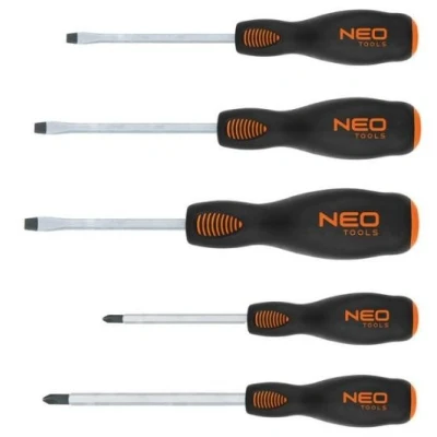 Billede af NEO TOOLS 04 240 Skruetrækkersæt 5 SL5.5, SL6.5, SL8, PH1, PH2 Display (karton) magnetisk