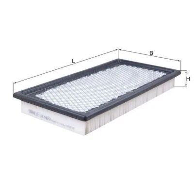 Billede af MAHLE ORIGINAL LX 4423 Luftfilter 40,0 169 327,0 Filterindsats DODGE: Caliber
