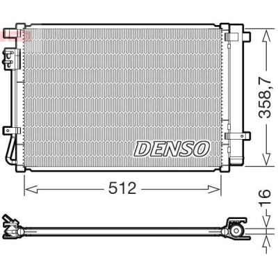 Billede af DENSO Direct Fit DOX 2039 Lambdasonde M18x1.5 opvarmet, pladesonde, Springsonde BMW: 5 Touring, Sedan, MERCEDES BENZ: C klasse Sedan