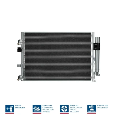 Billede af NISSENS 940182 Kondensator med tørrer Aluminium 591 R 134a FORD: C Max 2, Grand