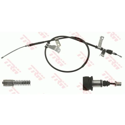 Billede af TRW GCH648 Håndbremsekabel 1615, 1363 Tromlebremse HYUNDAI: i20 I Hatchback