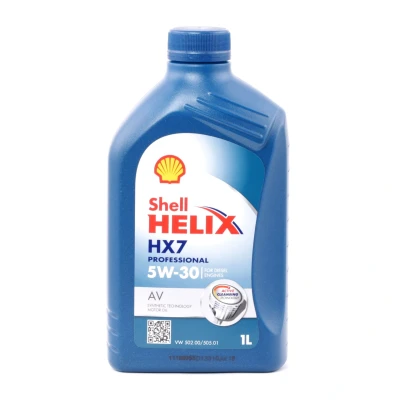 Billede af Shell Helix HX7 Professional AV 5W 30 1l Motorolie 550046311 HYUNDAI: i30 II Stationcar, Hatchback, I HONDA: CIVIC 8 Hatchback