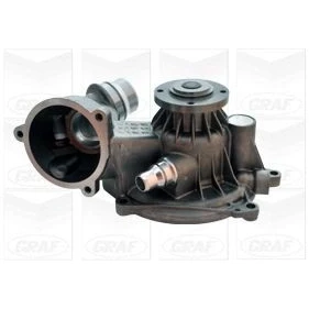 Billede af GRAF PA1058 Vandpumpe med pakning mekanisk Messing til multi v remsdrift BMW: 5 Sedan, Touring, 6 Cabriolet
