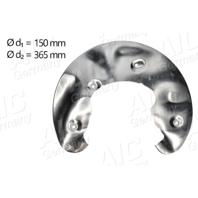 Billede af AIC 56400 Ankerplade højre foraksel AUDI: A4 B8 Avant, Sedan, A6 C7 Avant
