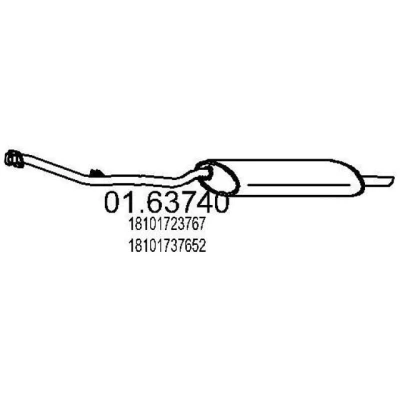 Billede af MTS 01.63740 Lydpotte 1610