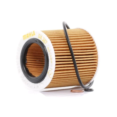 Billede af MAHLE ORIGINAL OX 387D Oliefilter Filterindsats BMW: 5 Touring, 3 Sedan, Sedan