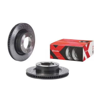 Billede af BREMBO Bremseskive TOYOTA: Land Cruiser 200 32mm 5 perforeret/indv. ventileret coatet 09.C500.1X 4351260210,435120C020 Bremseskiver, Skivebremser