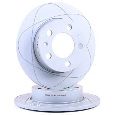 Billede af ATE PowerDisc 24.0309 0123.1 Bremseskiver 230,0 9,0 5 100,0 fuldstændigt coatet med skruer SEAT: Leon I Hatchback, Toledo 4, Ibiza AUDI: TT Coupe