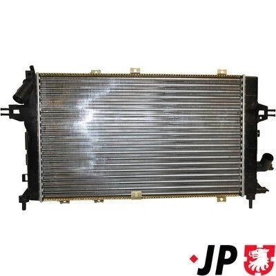Billede af JP GROUP 1214202900 Radiator Aluminium, plastik 600 369 26 manuelt gear OPEL: Zafira B, Astra H Caravan, TwinTop