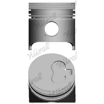 Billede af NÜRAL 87 152007 10 Motor Stempel 83,5