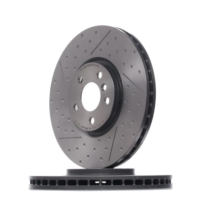 Billede af BREMBO 09.D179.21 Bremseskiver 335 30 5 slidset/perforeret, indvendigt ventileret coatet højkarboniseret med skruer MINI: Hatchback, Cabriolet