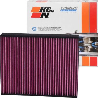 Billede af K&amp;N Filters DVF5015 Kabinefilter Aktivkulfilter 247 40 kvadratisk BMW: 3 Touring, 1 Hatchback, GT