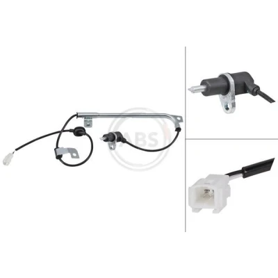Billede af A.B.S. 31938 ABS sensor passiv 930 hvid SUBARU: Impreza II Sedan