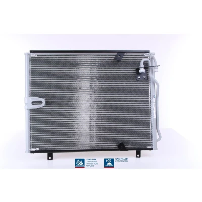 Billede af NISSENS 94158 Kondensator uden tørrer Aluminium 597 R 134a
