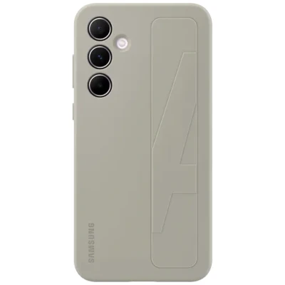 Billede af Samsung Standing Silikone Back Cover Grå Galaxy A55 5G