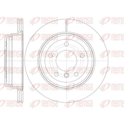 Billede af REMSA 6977.10 Bremseskiver bagaksel 300, 300 20 5 ventileret BMW: 3 Touring, 1 Hatchback, Sedan