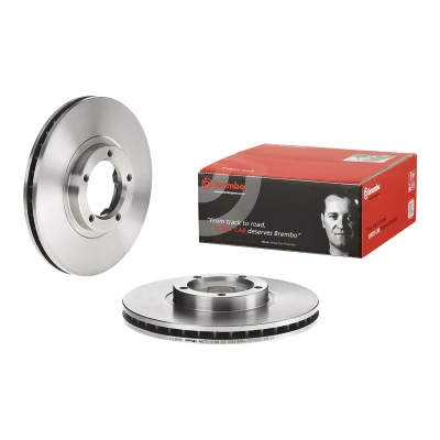 Billede af BREMBO 09.6967.14 Bremseskiver 254 24 5 indvendigt ventileret