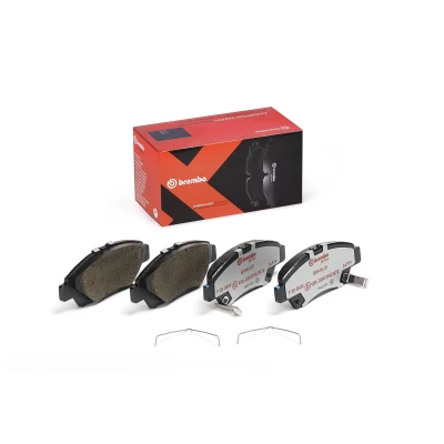 Billede af BREMBO P 28 050X Bremseklodser med akustisk advarsel for slid tilbehør HONDA: JAZZ 3, 4, Insight II Hatchback