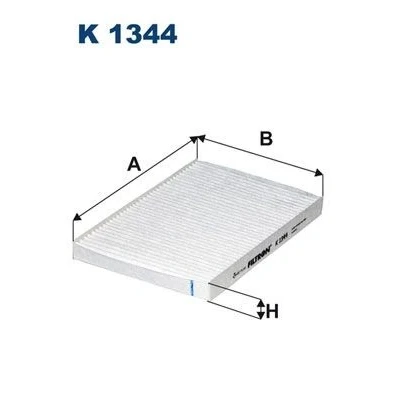 Billede af FILTRON K 1344 Kabinefilter Partikelfilter 220 150 20
