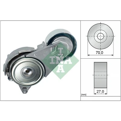 Billede af INA 534 0408 10 Remstrammer, kilerem TOYOTA: Yaris III Hatchback, II Hatchback