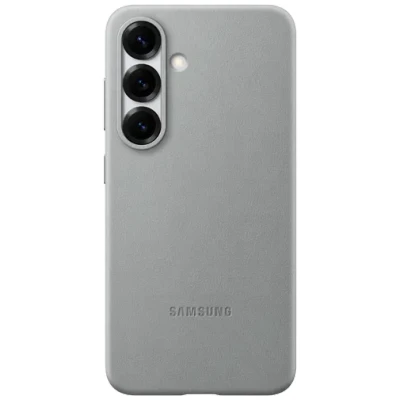 Billede af Samsung Kindsuit Pu Læder Back Cover Grå Galaxy S25