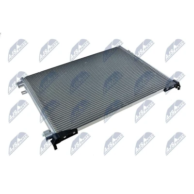 Billede af NTY CCS PL 025 Kondensator uden tørrer Aluminium 610 RENAULT: TRAFIC 2 Bus, OPEL: Vivaro A Van