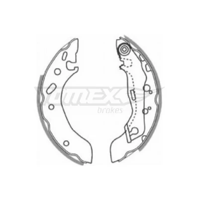 Billede af TOMEX brakes TX 20 83 Bremsebakker bagaksel 180 30 FORD: Puma, Escort 6, FIESTA 4