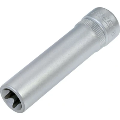 Billede af HAZET TORX 880LG E12 Skraldenøgleindsats (Hexagon) Krom vanadium stål