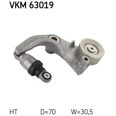 Billede af SKF VKM 63019 Strammehjul HONDA: ACCORD 8 Kombi, CR V 3