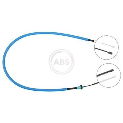 Billede af A.B.S. K19198 Håndbremsekabel 1355 Tromlebremse til venstre /højrestyring